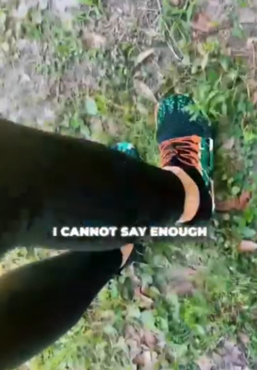 Tropical rain forest hiking shoes