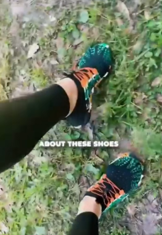 Tropical rain forest hiking shoes