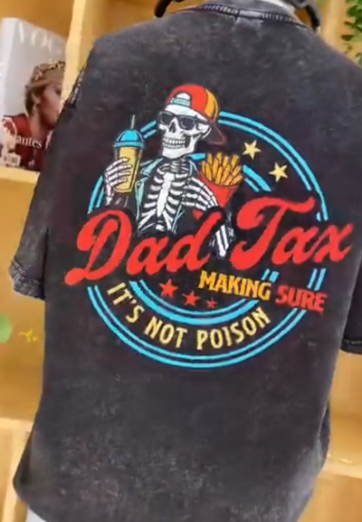 Men's dad tax short sleeve