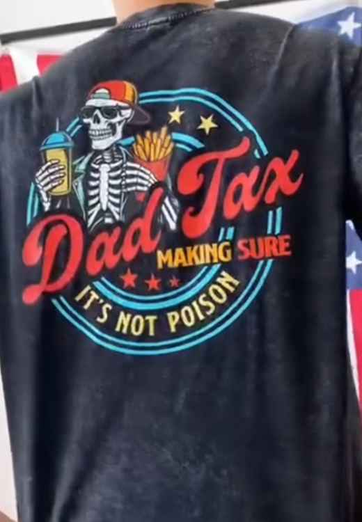 Men's dad tax short sleeve