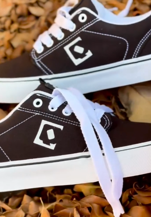 Men's Brown High Quality Printed Shoes