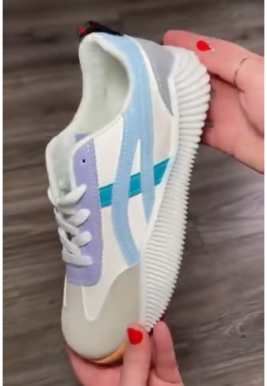 Women's color matching high quality casual shoes