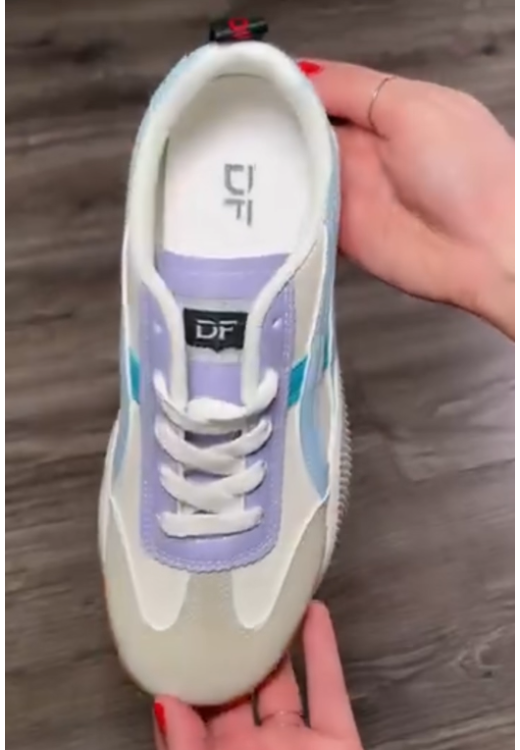 Women's color matching high quality casual shoes