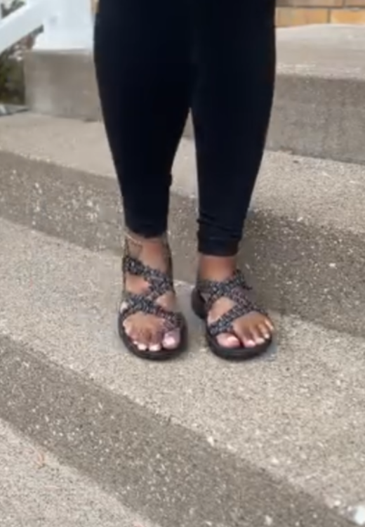Women's elastic belt Comfortable Sandals