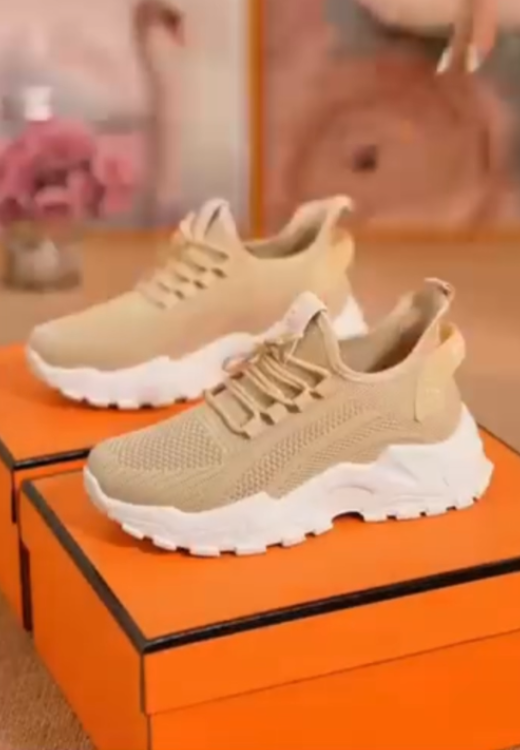Heighten mesh casual shoes