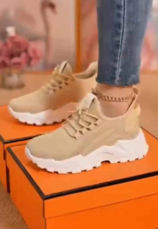 Heighten mesh casual shoes