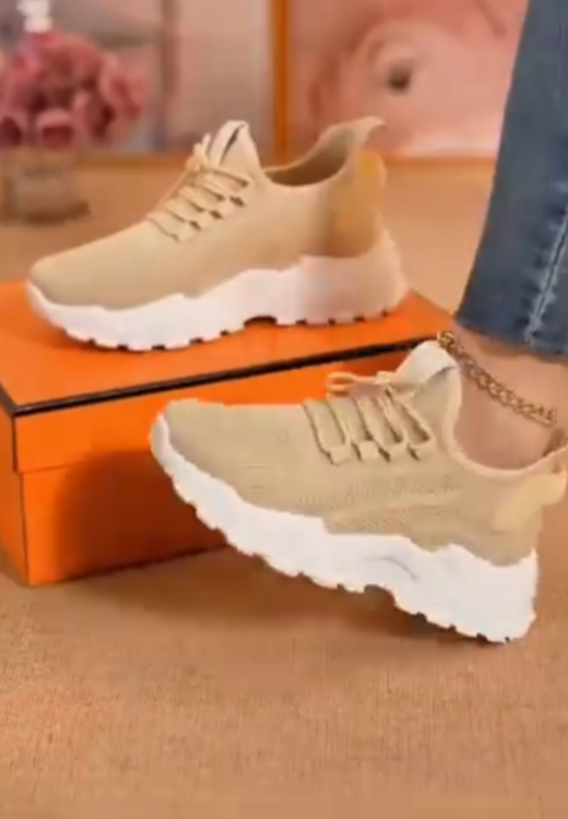 Heighten mesh casual shoes