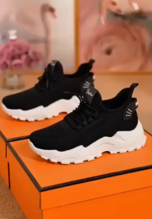 Heighten mesh casual shoes