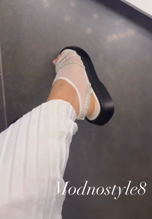 Women's mesh casual sandals