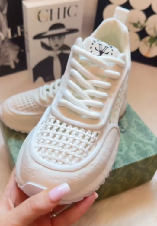 Women's hollow high-quality heighten casual shoes