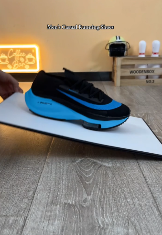 Men's fashion two-color circular casual sports shoes