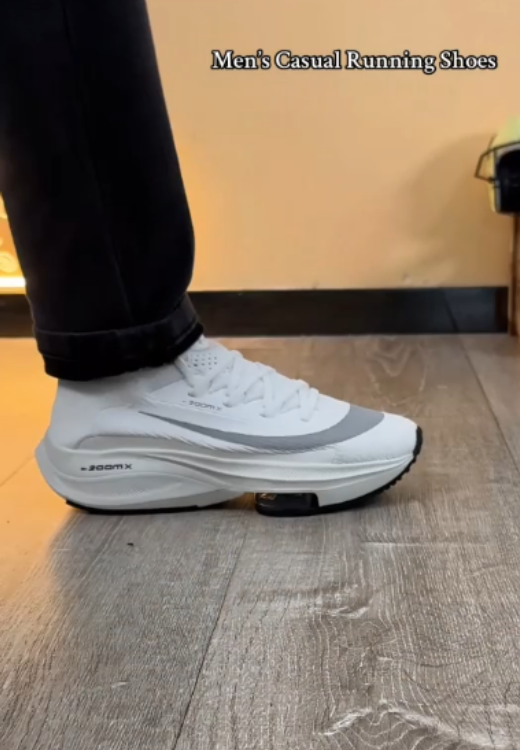 Men's fashion two-color circular casual sports shoes