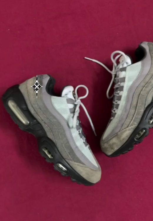 Men's fashion grey arch support casual shoes