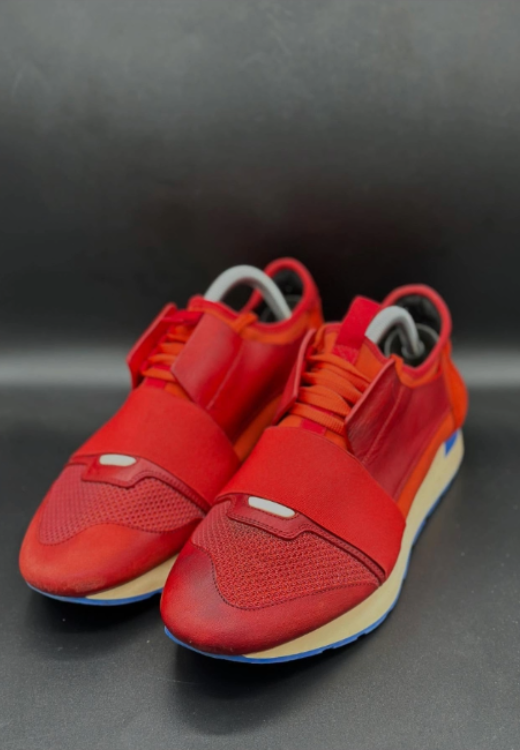 Red waterproof fashion men's shoes