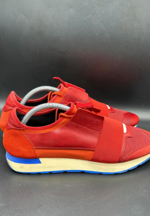 Red waterproof fashion men's shoes