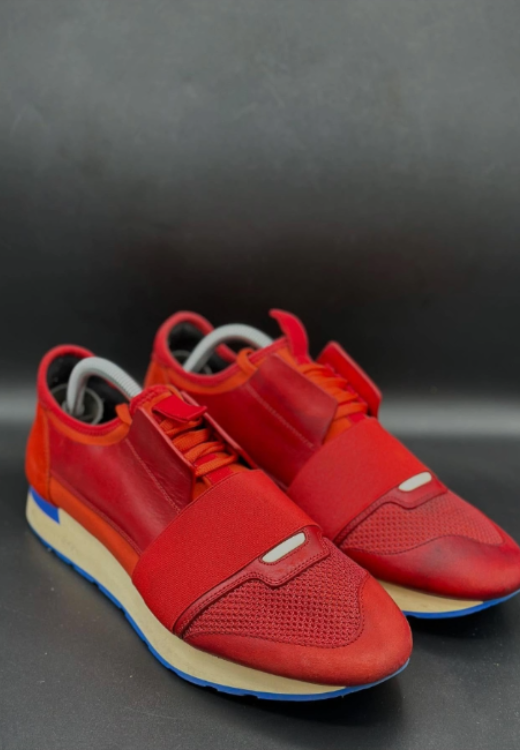 Red waterproof fashion men's shoes