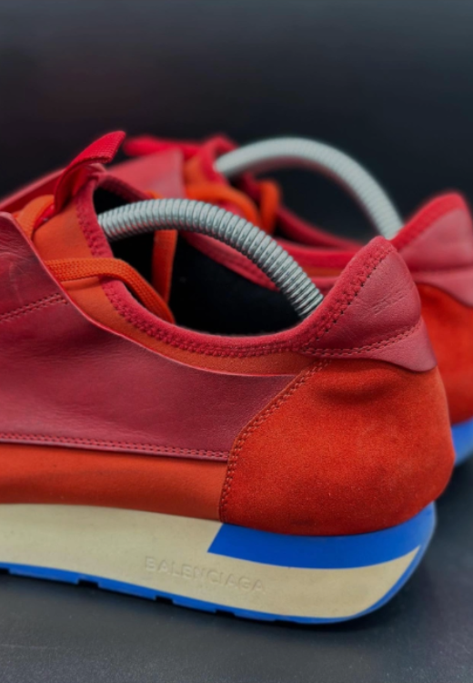Red waterproof fashion men's shoes