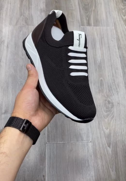 Men's knitted high-quality casual shoes