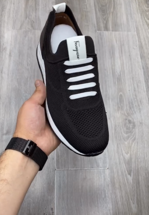 Men's knitted high-quality casual shoes