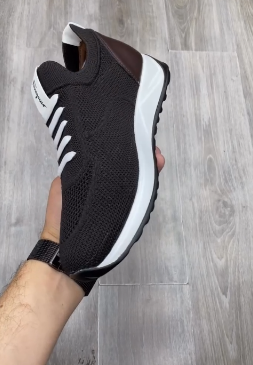 Men's knitted high-quality casual shoes