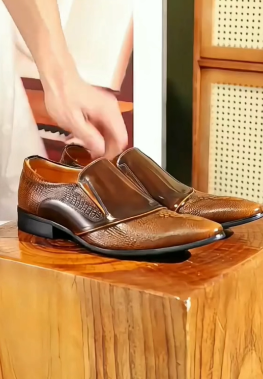 Italy handmade high-quality creative leather shoes