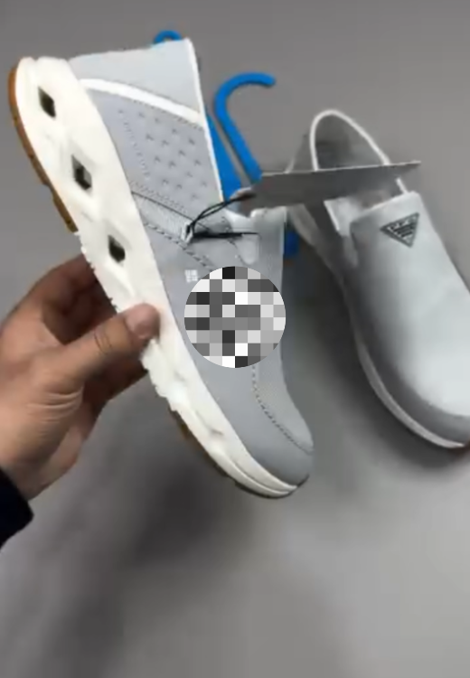 Grey casual mesh breathable sneakers