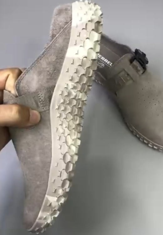 Grey casual birken shoes