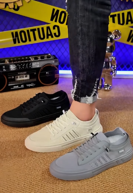 Fashion casual slash canvas shoes