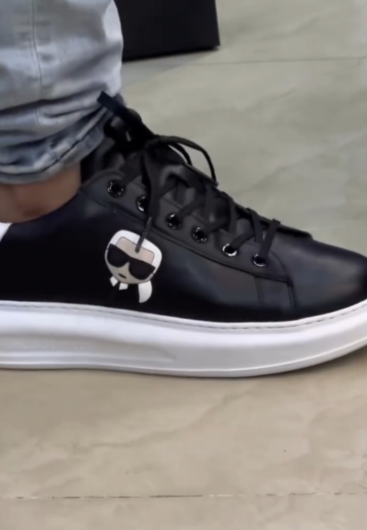 Men's skull casual shoes sneakers