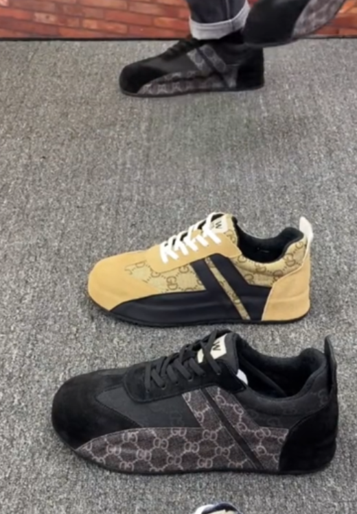 Men's classic old-fashioned pattern high-quality casual shoes