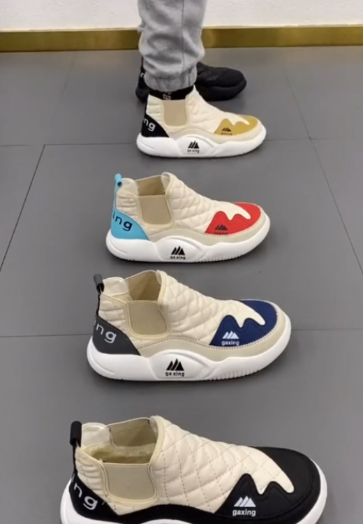 Men's fashion soft-faced leisure shoes