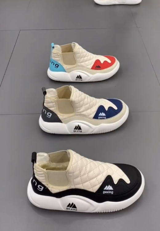 Men's fashion soft-faced leisure shoes
