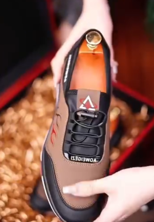 Flame triangle sign color matching safety shoes