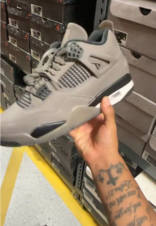 Men's classic high-top gray basketball shoes