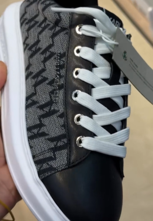 Black high-quality enhanced sports and leisure shoes