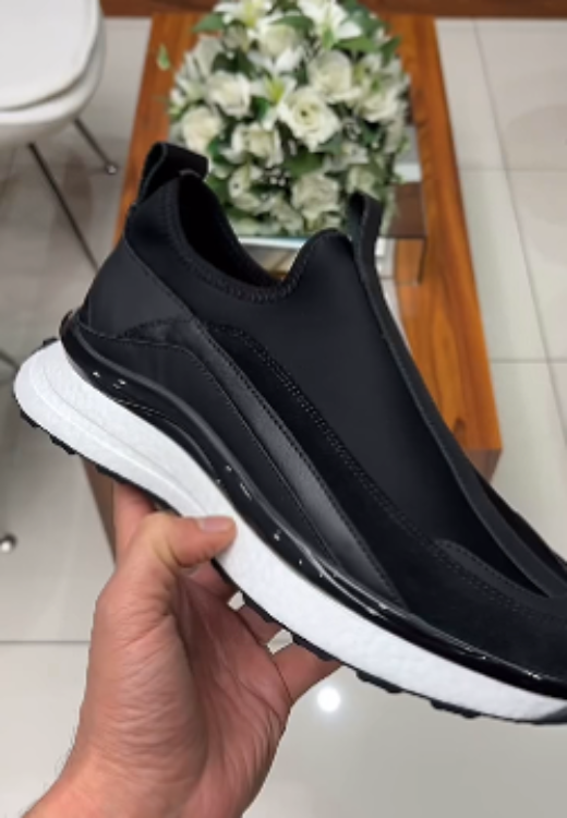 Men's high-quality casual jogging shoes without shoelaces
