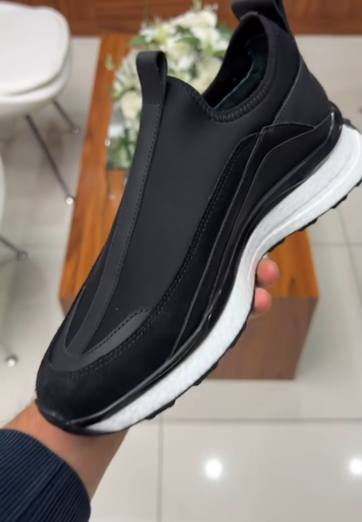 Men's high-quality casual jogging shoes without shoelaces