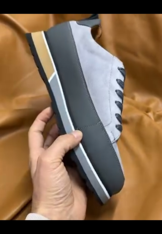 Men's stitching casual sports shoes