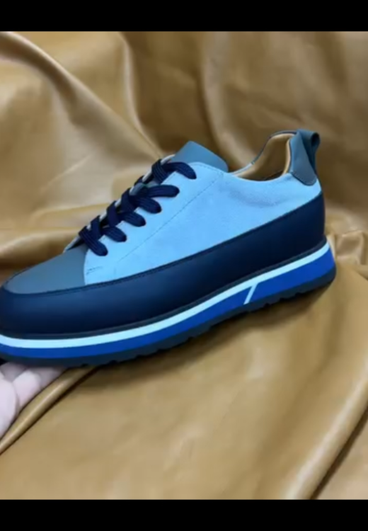 Men's stitching casual sports shoes