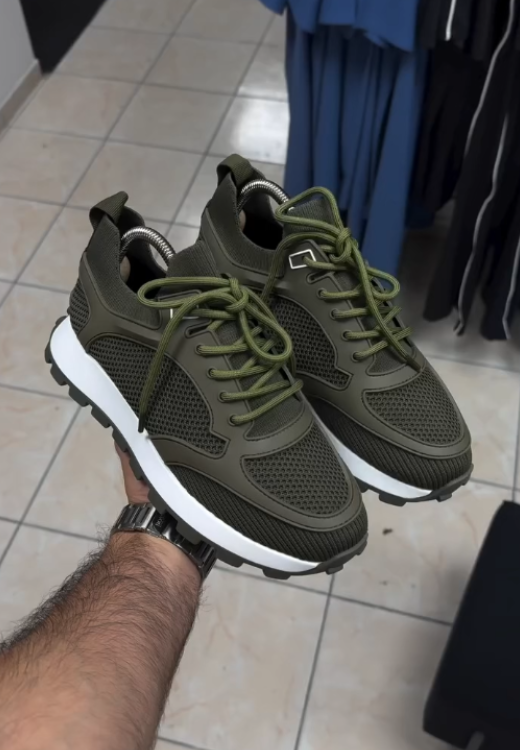 Men's camouflage casual sports shoes