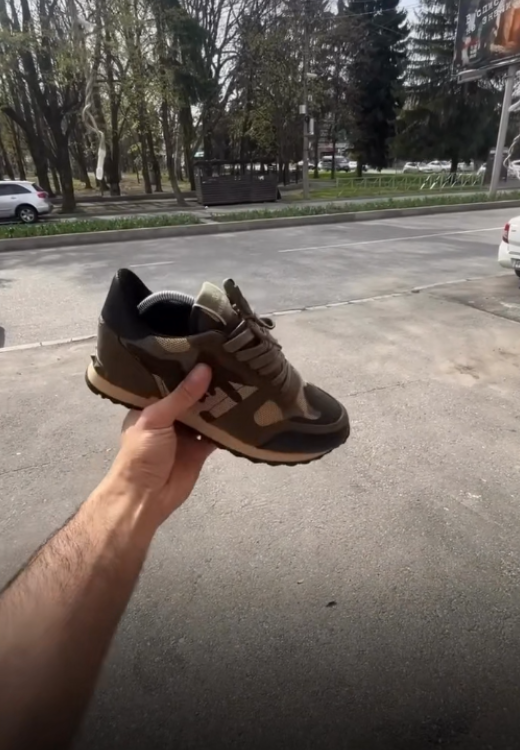 Men's camouflage casual sports shoes