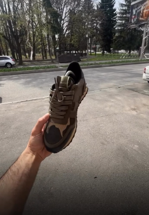 Men's camouflage casual sports shoes
