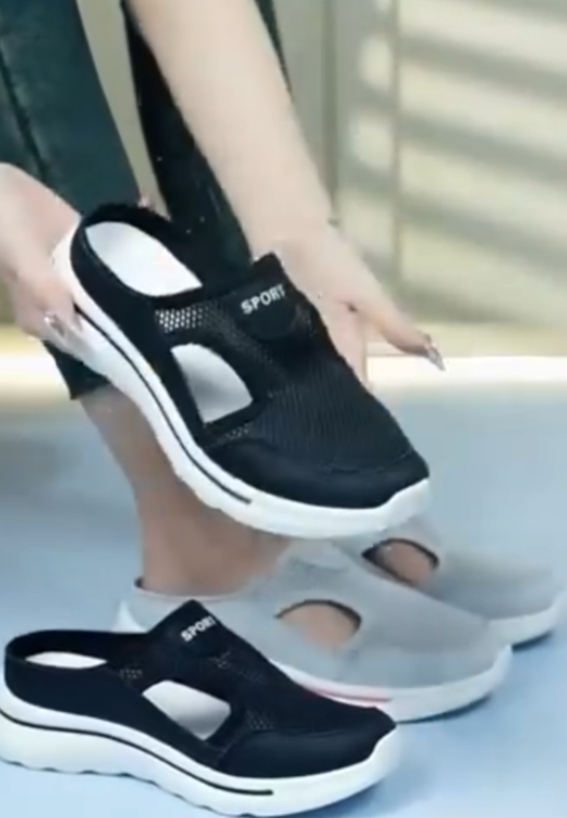 Women's breathable corrective casual shoes and slippers