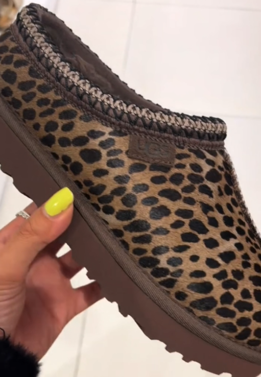 Women's high quality leopard snow boots