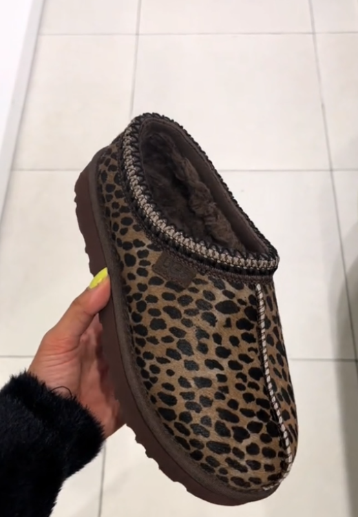 Women's high quality leopard snow boots