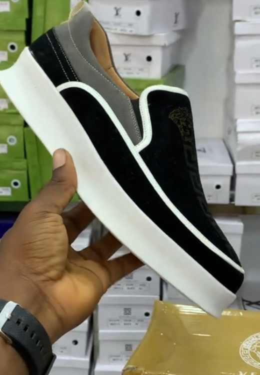 Men's high-quality one-pedal casual shoes
