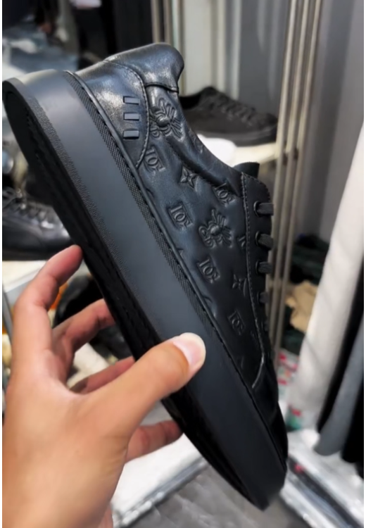 Printed leisure shoes