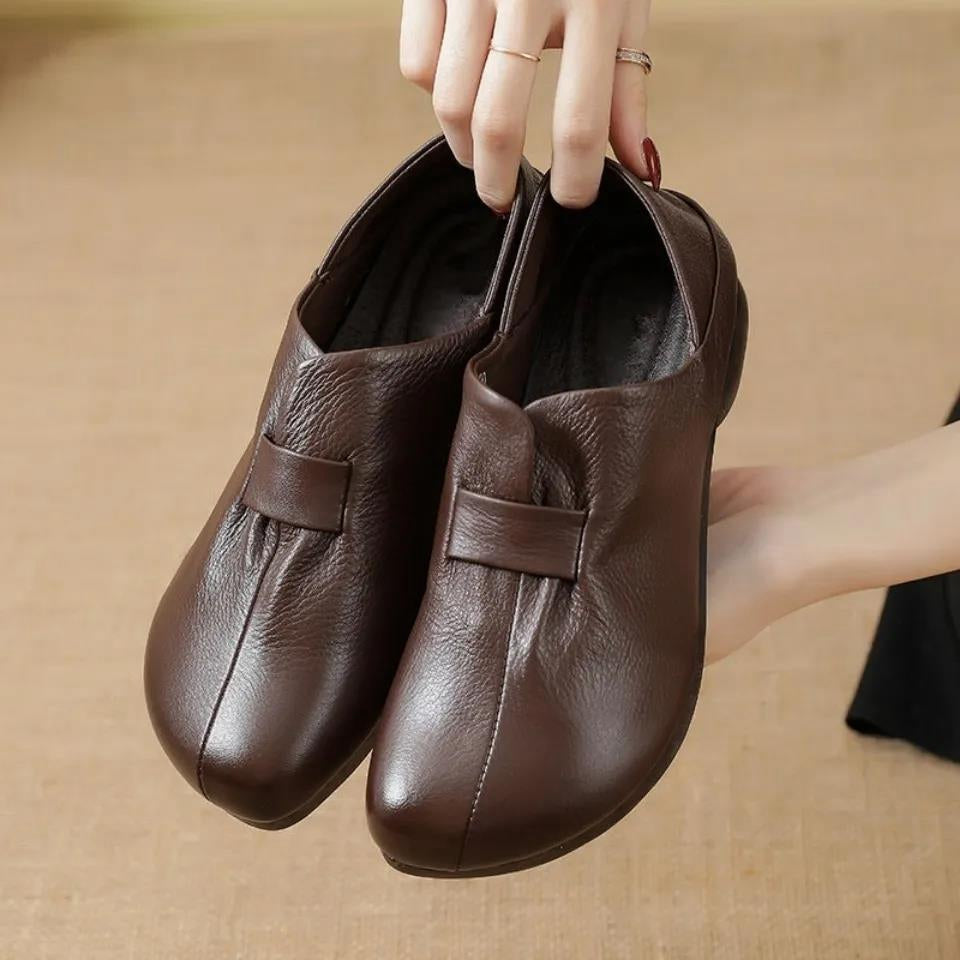 (⏰Last Day Promotion $6 OFF)Soft leather waterproof orthopedic shoes(Buy 2 Get Free Shipping✔️)
