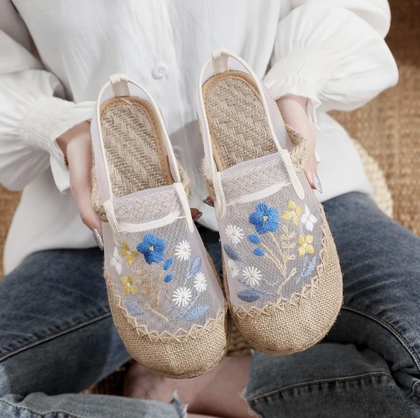 Fashion Retro Mesh Shoes