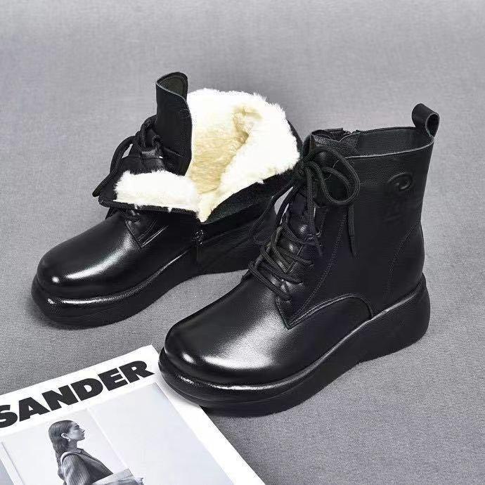 Pure Leather Waterproof & Durable Ankle Boots